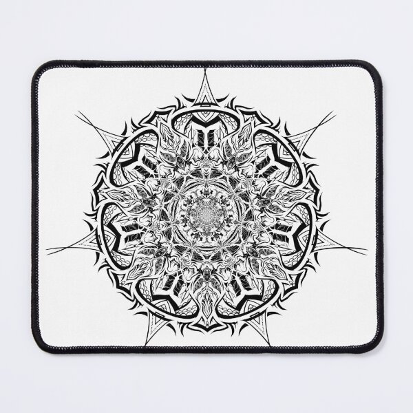 Item preview, monster mandala black designed and sold by Nmxartistry.