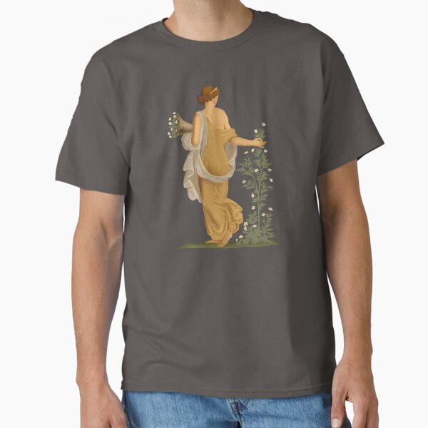 Item preview, Spring, maiden gathering flowers, from the villa of Varano in Stabiae, c.15 BC-60 AD. designed and sold by archaeologyart.