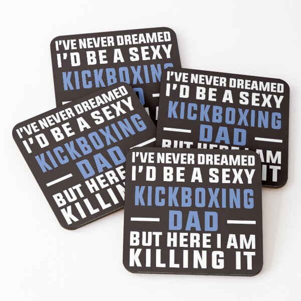 Item preview, Sexy Kickboxing Dad, Funny Kickboxing, Kickboxer, Kickboxing Sport designed and sold by Aerial Addicts.