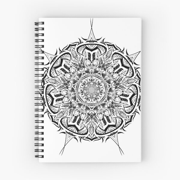 Item preview, monster mandala black designed and sold by Nmxartistry.