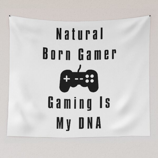Item preview, Natural Born Gamer Gaming Is My DNA funny designed and sold by man0s.