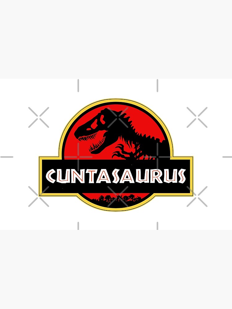 Cuntasaurus Bubble-free stickers
