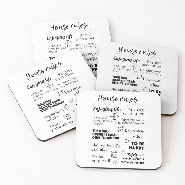 Item preview, House rules designed and sold by Olga Vorontsova.