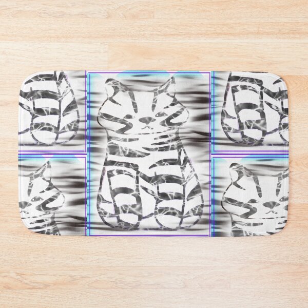 Item preview, Playful kitten discovers his reflection. designed and sold by India2022.