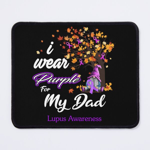Item preview, Lupus Awareness Ribbon Tree I Wear Purple For My Dad designed and sold by Hatjar.