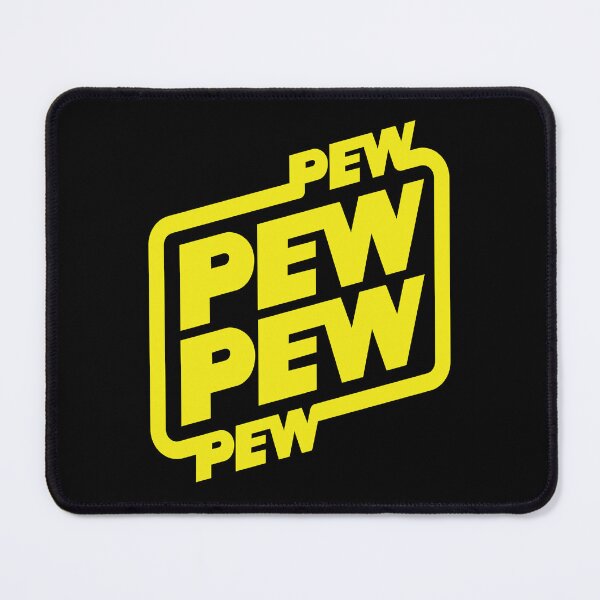 Item preview, Pew Pew - Funny Space Noise designed and sold by Technobesity.