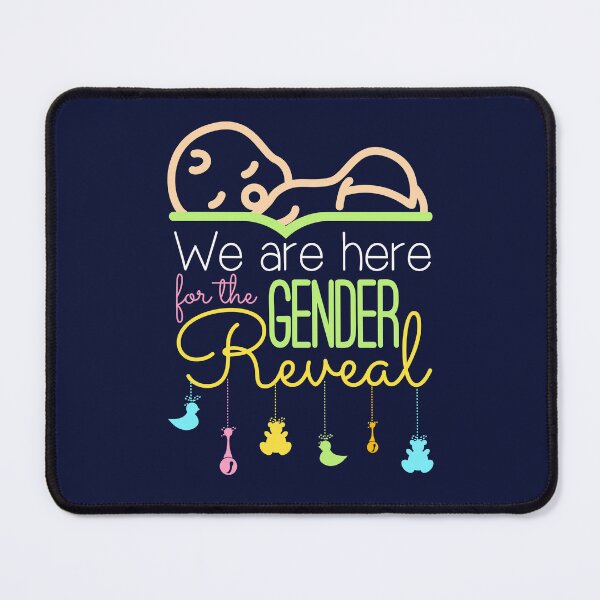 Item preview, We Are Here For The Gender Reveal designed and sold by jaygo.