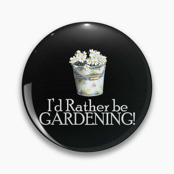 Item preview, I'd Rather Be Gardening - Funny Sarcastic Humor Quote Gardening Tee Design Gift Idea for Gardeners designed and sold by Prince - Bestseller ★★★★★.