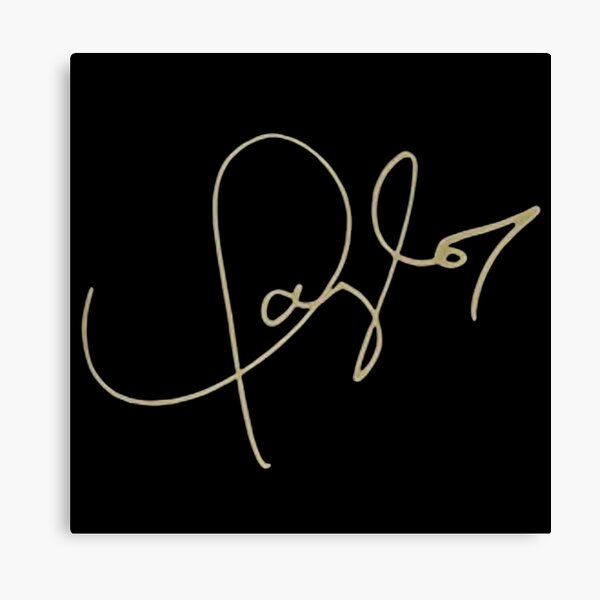 Taylor Swift Facsimile Autograph 11x14 Canvas Print Wall Art – Score  Authentics