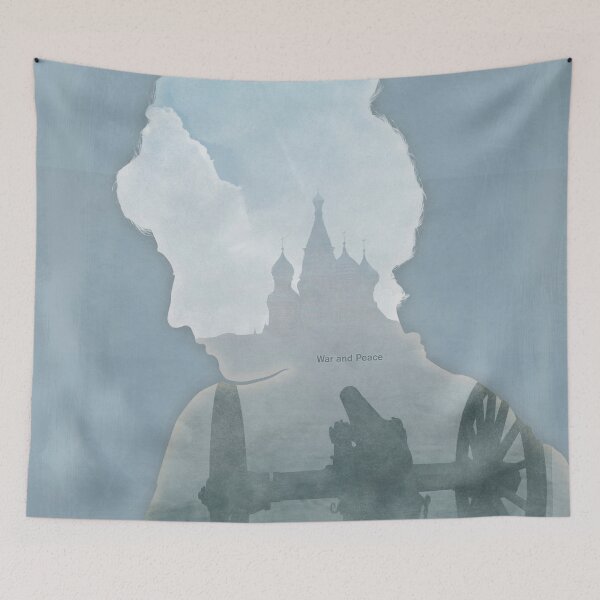 Item preview, War and Peace, Leo Tolstoy Literary Art for Book Lovers designed and sold by RedHillPrints.
