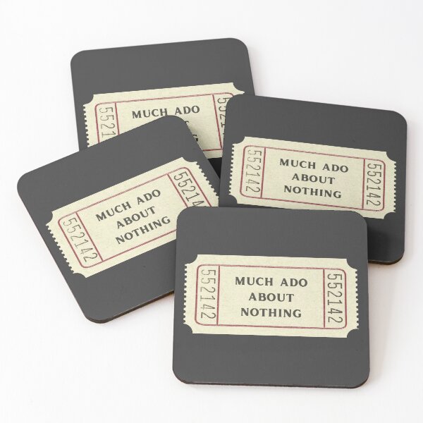 Item preview, Much Ado About Nothing William Shakespeare Theatre Ticket designed and sold by violet-hope.