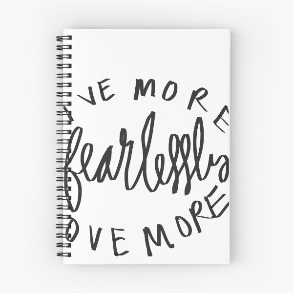 Item preview, live more, love more, fearlessly designed and sold by joyfulrevival.