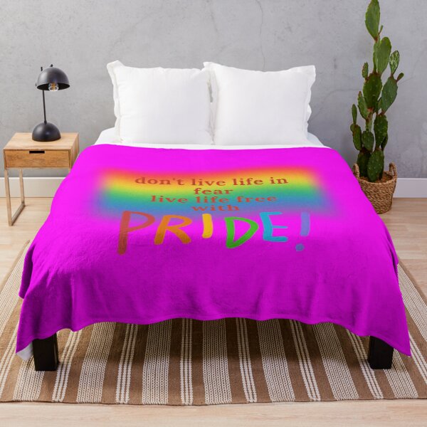 Item preview, Don't live life in fear, live life free with PRIDE! designed and sold by keenikai.