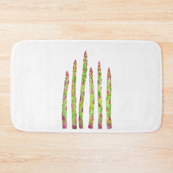 Item preview, hand painted asparagus watercolor painting designed and sold by ColorandColor.