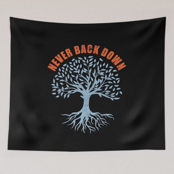 Item preview, Never Back Down designed and sold by AndArte.