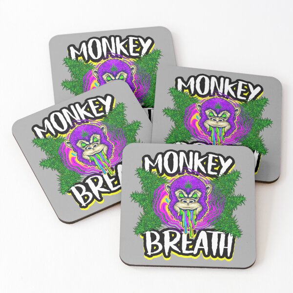 Item preview, Monkey breath - Cannabis Cultivar - Colorful Weed Strain Stoner Art designed and sold by YomeHayin.