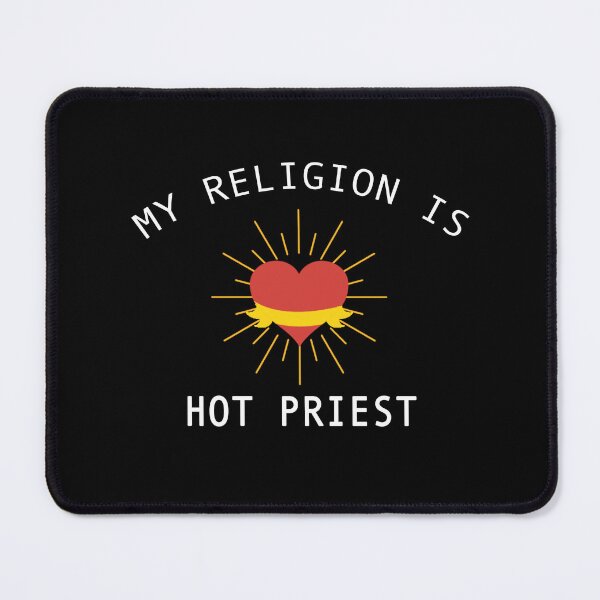 Item preview, My Religion Is Hot Priest| Fleabag Gift| Sacred Heart designed and sold by Nada18.