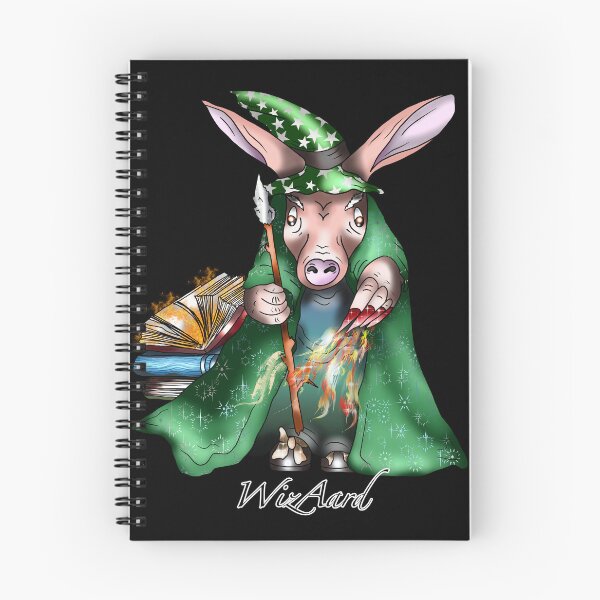 Item preview, Aardvark wizard designed and sold by CuisineCat.