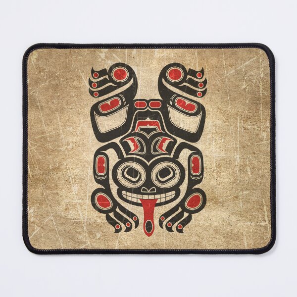 Item preview, Red and Black Haida Spirit Tree Frog designed and sold by JeffBartels.