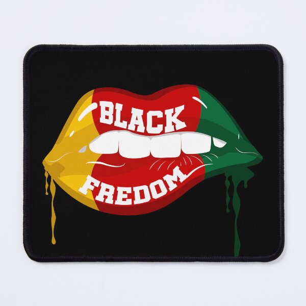 Item preview, BLACK FREEDOM LIPS JUNETEENTH EMANCIPATION DAY designed and sold by lukas69graphic.