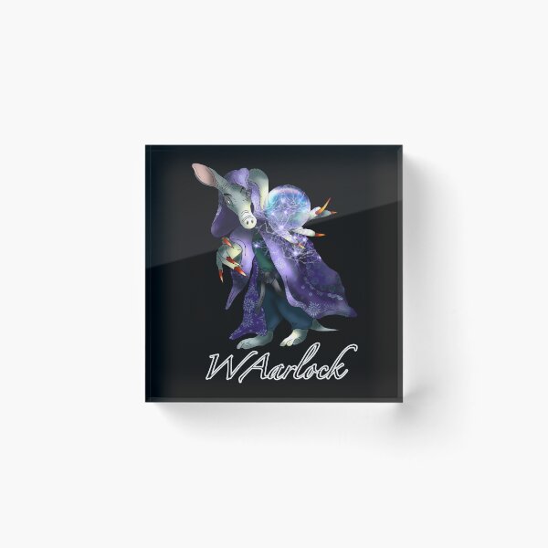 Item preview, Dnd warlock Aardvark designed and sold by CuisineCat.