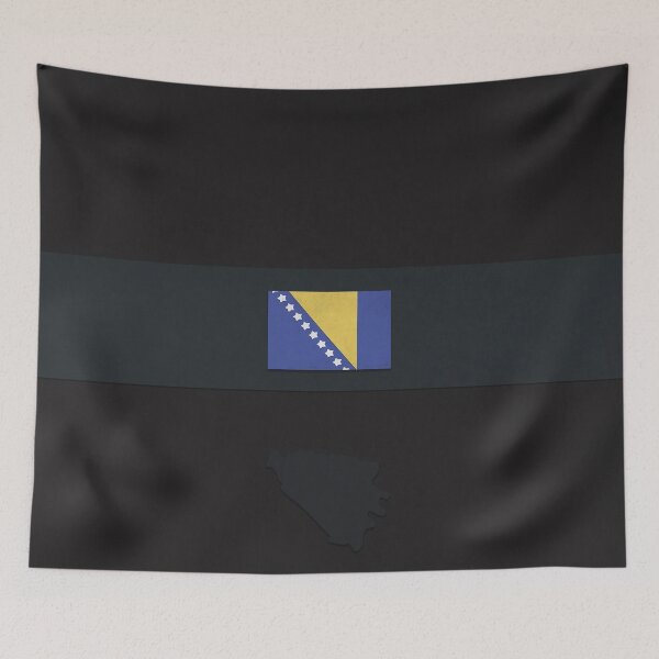 Artikelvorschau, Bosnien und Herzegowina entworfen und verkauft von FlatFlags.