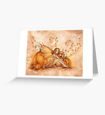Autumn Fae Greeting Card