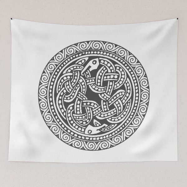 Item preview, Anglo Saxon Serpents designed and sold by Potty Pagan.