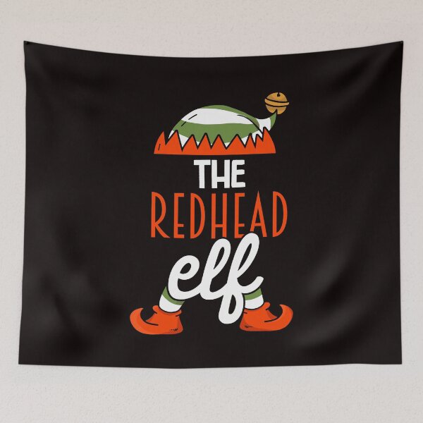 Item preview, The Redhead Elf Ginger Red Haired Red Head Irish designed and sold by TomGiantDesigns.