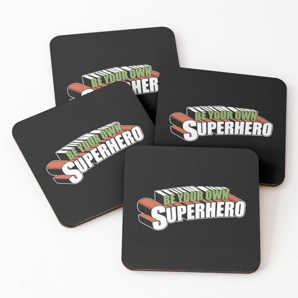 Item preview, Be Your Own Superhero 3d Type Design In Comic Book Style Sticker designed and sold by lelaalicesr.