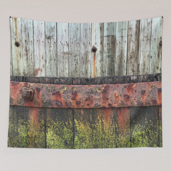 Item preview, Weathered Rusty Ocean Sea Wall designed and sold by LeslieMac713.