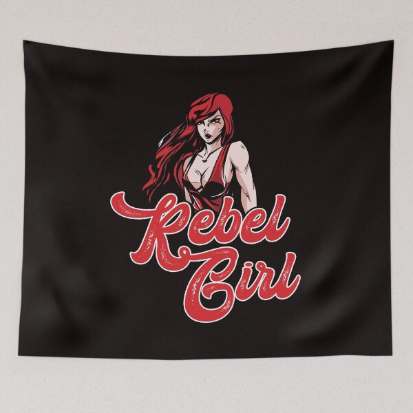 Item preview, Rebel Ginger Girl Redhead Red Haired Red Head Irish designed and sold by TomGiantDesigns.