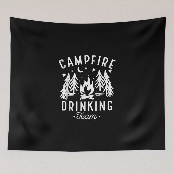 Artikelvorschau, Lagerfeuer-Trinkteam-Happy-Camper-Camping-Liebhaber-Geschenk Classic T-Shirt entworfen und verkauft von contawana1s.
