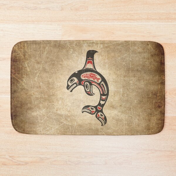 Item preview, Red and Black Haida Spirit Killer Whale designed and sold by JeffBartels.