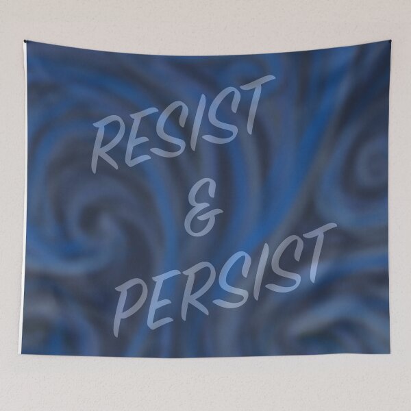Artikelvorschau, resist and persist swirl entworfen und verkauft von Jacob Thomas.