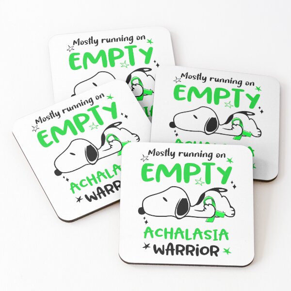 Item preview, Mostly Running on Empty Achalasia Warrior designed and sold by Wlsnpeggy.