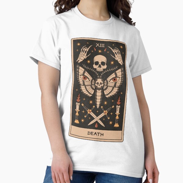 Item preview, Death - Moth Tarot designed and sold by Thiago Corrêa.