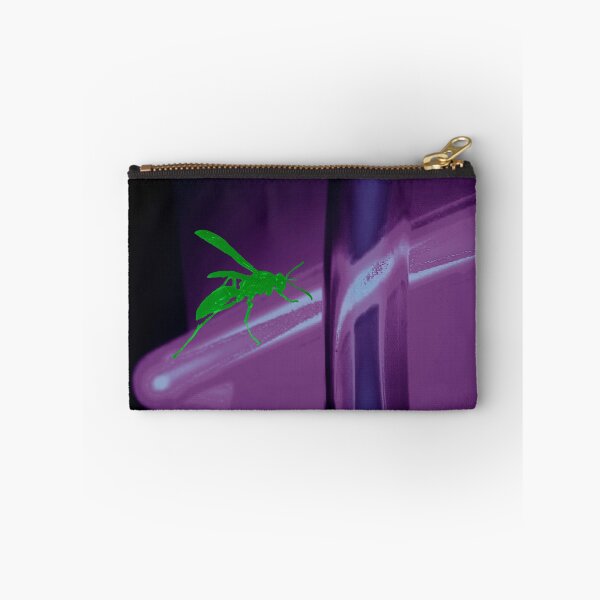 Item preview, Purple Neon Green Wasp designed and sold by ATJones.