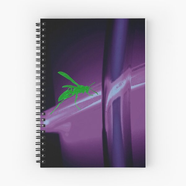 Item preview, Purple Neon Green Wasp designed and sold by ATJones.