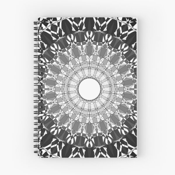 Aperçu de l'œuvre Motif en spirale noir et blanc créée et vendue par Gothooman666.
