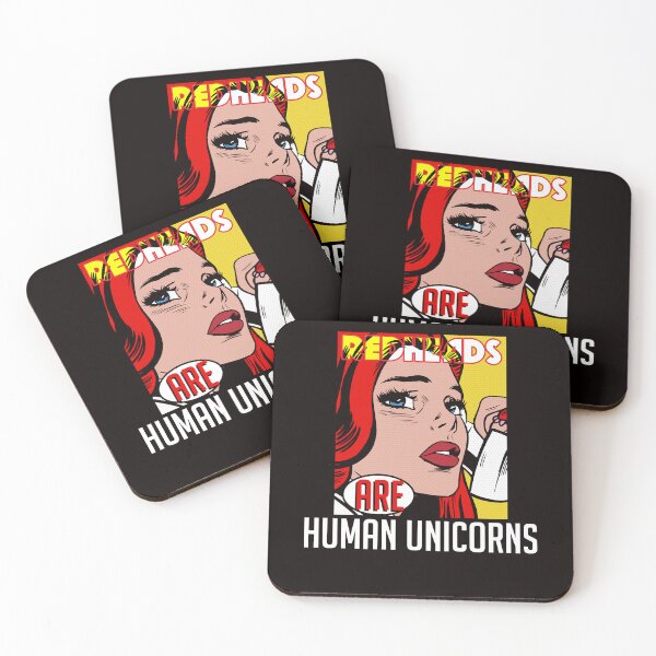 Item preview, Redheads Human Unicorn Ginger Girl Red Hair Red Orange Head designed and sold by TomGiantDesigns.