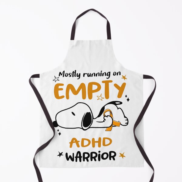 Item preview, Mostly Running on Empty ADHD Warrior designed and sold by Wlsnpeggy.