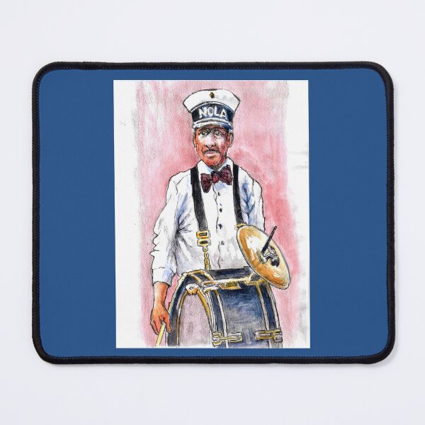 Item preview, New Orleans Street Band Drummer  designed and sold by DonSylvester.