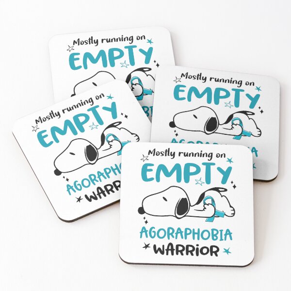 Item preview, Mostly Running on Empty Agoraphobia Warrior designed and sold by Wlsnpeggy.