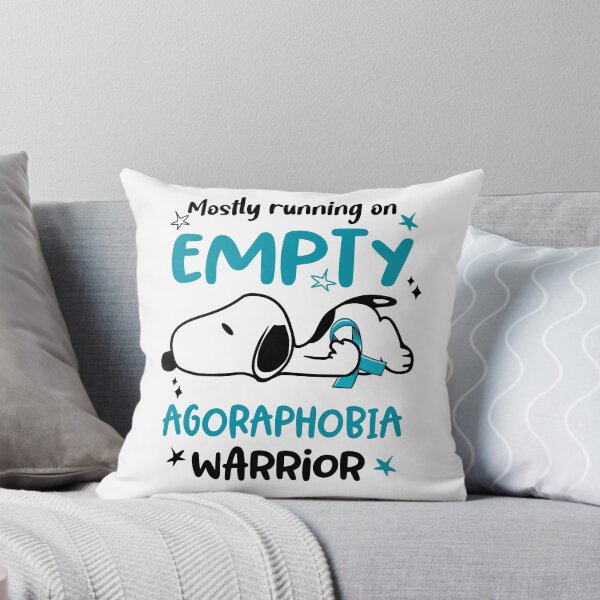 Item preview, Mostly Running on Empty Agoraphobia Warrior designed and sold by Wlsnpeggy.
