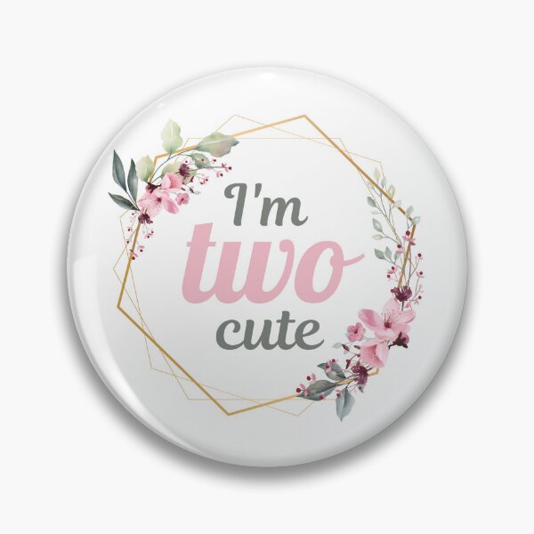 Item preview, Too Cute 2nd Birthday Floral Design designed and sold by prudencehollow.