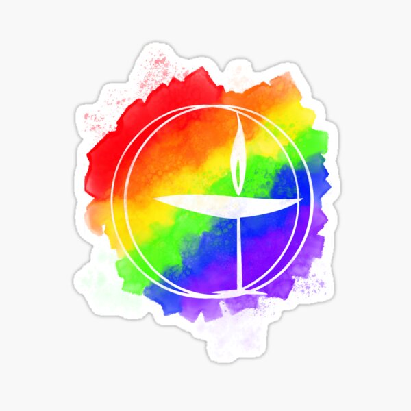 Rainbow Chalice Sticker