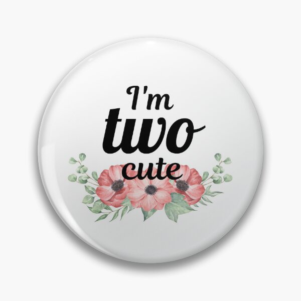 Item preview, Too Cute 2nd Birthday Floral Design designed and sold by prudencehollow.