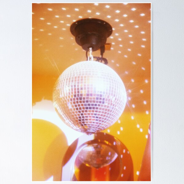 Disco Ball Ceiling Poster