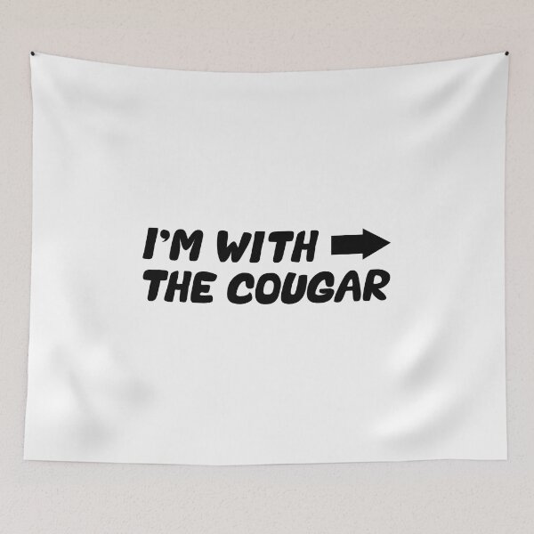 Item preview, I'm With The Cougar  designed and sold by T-shirt For You.